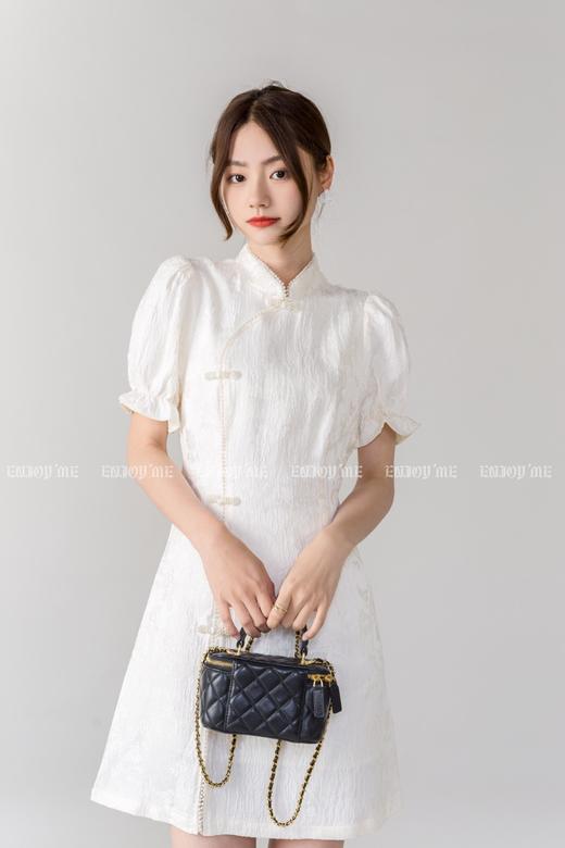 【门店同款】2023年夏季重工珍珠扣旗袍裙 150566851 商品图1