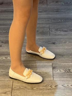 西村名物2020春季舒适平底乐福鞋16691