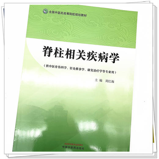 脊柱相关疾病学 周红海 著 全国中医药高等院校规划教材  中国中医药出版社 书籍 商品图4