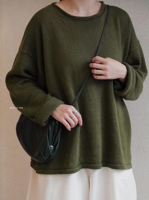 Ecole de curiosities棉麻针织衫 商品图1