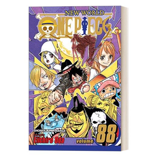 英文原版 One Piece Vol. 88 Lion 航海王 海贼王 第88卷 漫画 英文版 进口英语原版书籍 商品图1