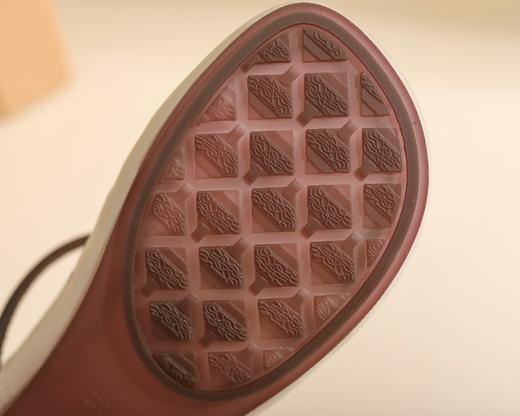 西村名物2023夏季新款平底优雅单鞋软底舒适百搭镂空奶奶鞋13281 商品图6