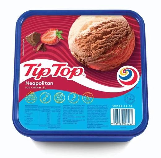 天猫同款【全球最好吃的】TipTop 新西兰进口原装冰淇淋桶装2000ML 商品图4