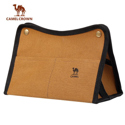 【会员日积分兑换】骆驼抽纸盒家用布艺茶几纸巾盒抽纸盒户外露营收纳便携防水纸盒卷 173BABP068 商品图4