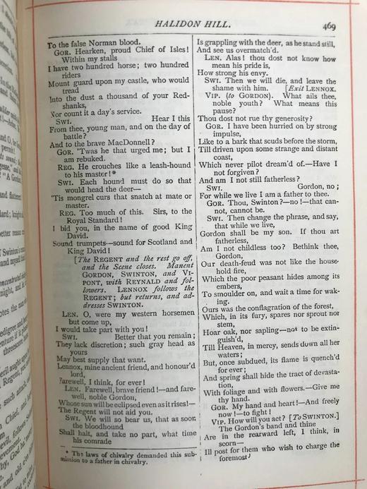 约19世纪后期 司各特诗集 约10幅版画插图 漆布精装32开 商品图14