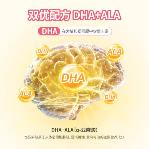 葆迪乐DHA藻油软胶囊60粒装 商品图2