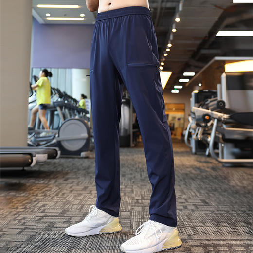 【男士四面弹休闲运动长裤】- 跑步健身休闲轻运动裤美式特种长裤 商品图0
