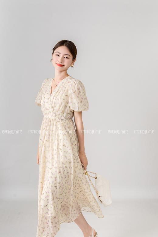 【门店同款】2023年夏季V领系带温柔风连衣裙 150566149 商品图9