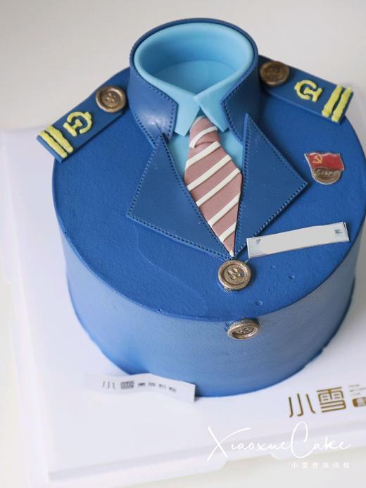 制服|翻糖定制蛋糕（提前3天以上预定，细节都可更改，请咨询客服预订） 商品图2