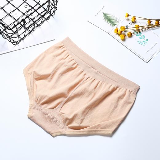 女士内裤无缝美体塑身莫木代尔高腰收腹提臀舒适三角裤2002/2003 商品图2