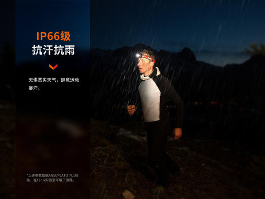 Fenix菲尼克斯HL32R-T头戴式聚泛强光充电超亮户外专业越野跑头灯 商品图10