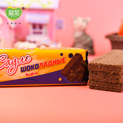 巧克力华夫威化饼干60g 商品图2