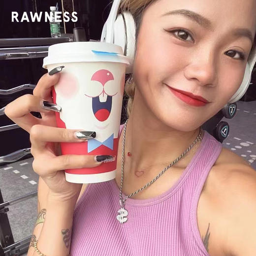 Rawness/契健 美金符号满钻项链 商品图3