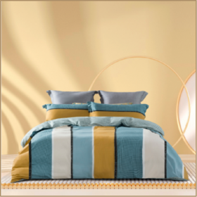 【团购展示】水星家纺 全棉抗菌四件套——乡遥