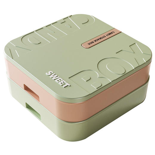 「三款配色！颜值派」密封防潮干果盘 居家日用喜庆干果盒大容量分格一物多用零食干果收纳整理盒 商品图4