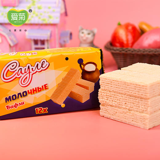 华夫牛奶威化饼干180g 商品图2