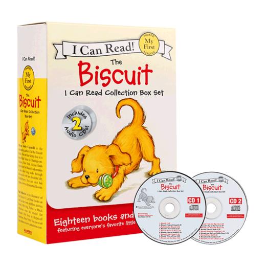 小饼干狗18册盒装 I can read my first阶段& Koala&Lion 英文绘本 商品图1
