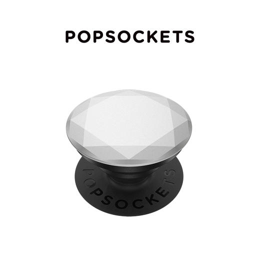 PopSockets泡泡骚手机气囊支架金属银钻 商品图0