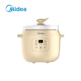 Z | Midea/美的 电炖锅2L白瓷真炖燕窝热水快速预约定时甜品TGS20Y家用电炖盅（普通快递）