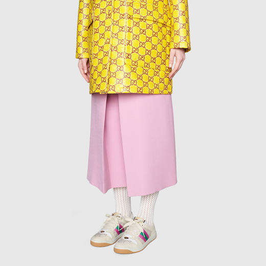 GUCCI 古驰 女士 Screener 系列织带休闲运动鞋 混色 577684 2C830 9150 商品图3