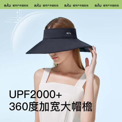 无痕全脸防晒，想黑都难！RAU360度空顶大檐防晒帽 防紫外线遮阳帽 商品图0