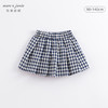 马克珍妮春夏新款 女童学院风格纹百褶裙半身裙 儿童短裙230178 商品缩略图0