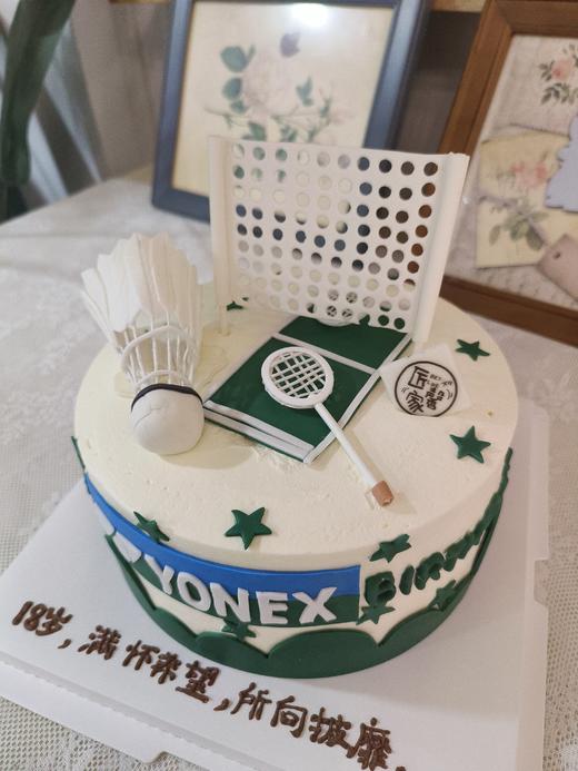 羽毛球艺术蛋糕（提前1天预约） 商品图1