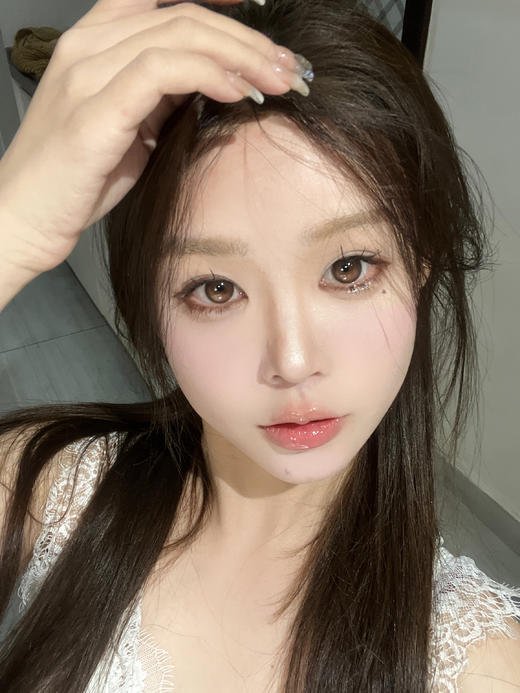 Allecon半年抛款式 · 小腮红&小卧蚕&小青心 · 14.2mm中等直径 · 韩产2片 商品图9