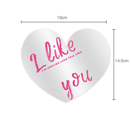 520-18CM新桃心大卡 20张/包 商品图10