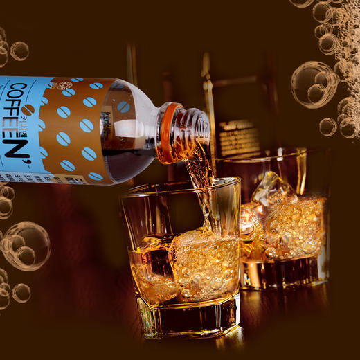 九日冰祖无糖咖啡味碳酸饮料400ml 商品图1