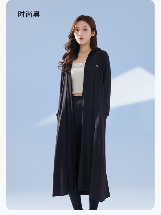 VVC多功能防晒衣女防紫外线户外遮阳长袖夏薄外套长款防晒服 商品图5