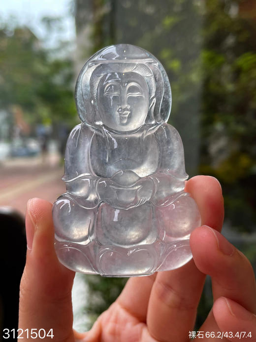 3121504，近高冰观音裸石。具体价格微信咨询 商品图5
