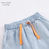 马克珍妮新款夏装男童柔软纯棉牛仔五分短裤 儿童裤子230899 商品缩略图4