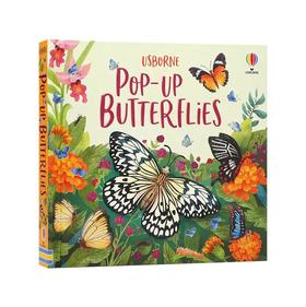 英文原版 Pop-up Butterflies 蝴蝶 立体书