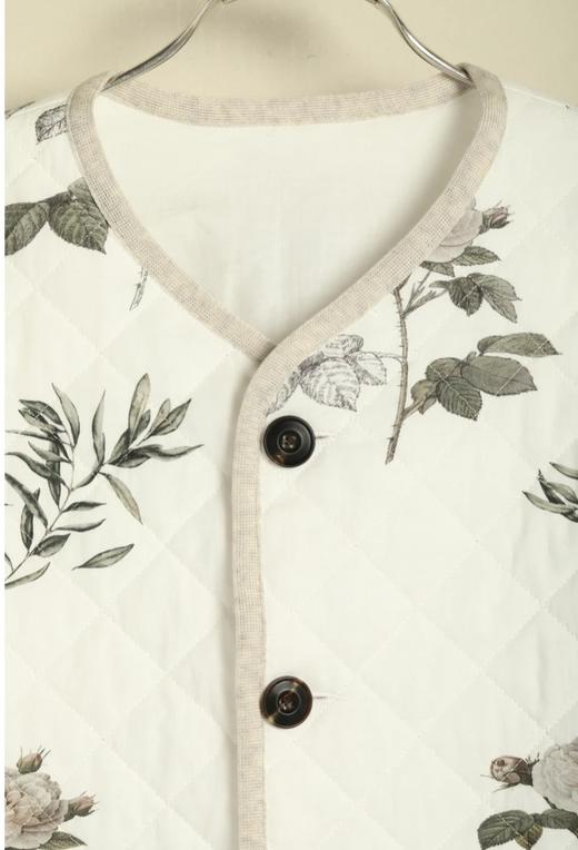 ECOLE DE CURIOSITES 印花夹棉衬里夹克 商品图5