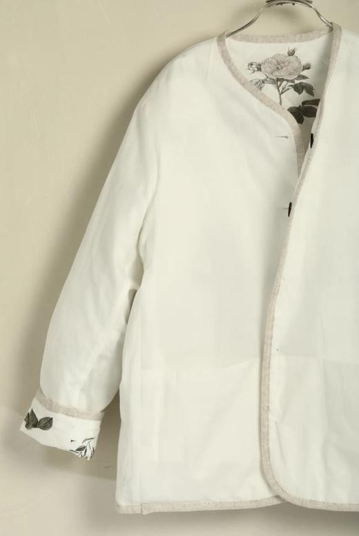 ECOLE DE CURIOSITES 印花夹棉衬里夹克 商品图12