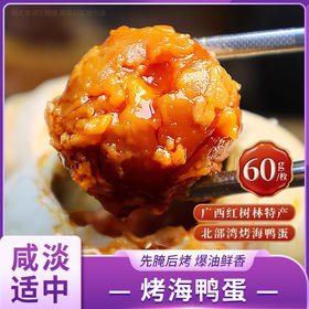 海鸭宝宝 海鸭咸蛋 60g/枚*10枚/20枚/40枚【买40枚赠10枚】