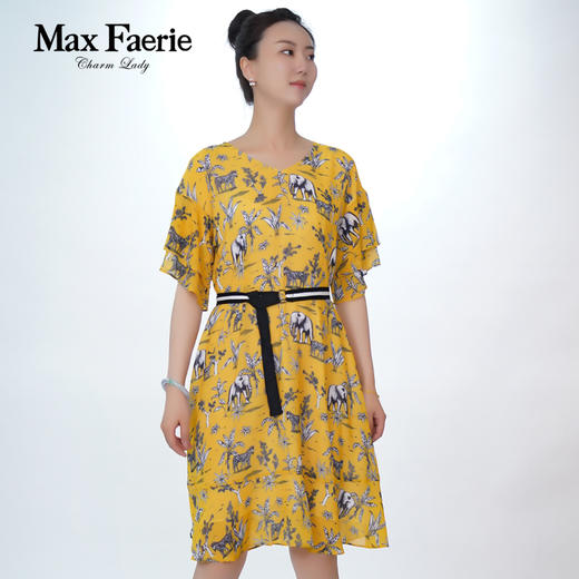 ME2L139麦克斯菲瑞连衣裙尺优雅俏皮 减龄爆款 商品图1