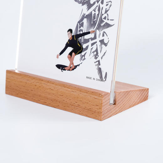 L型榉木台签 商品图5