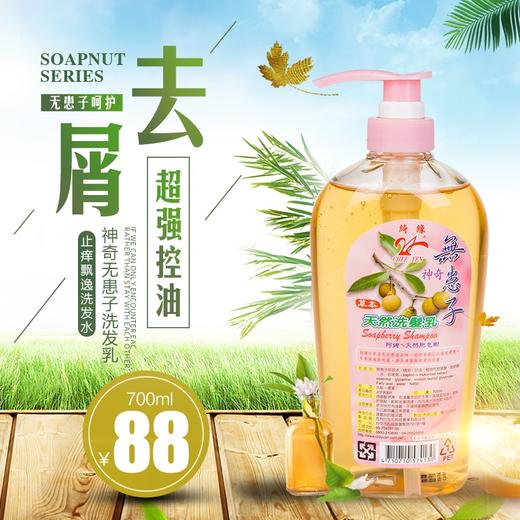 【台湾进口 无患子洗发乳】无化学添加剂 无患子精华、台湾70年古法精粹、0添加增稠剂、1瓶抵5瓶、清爽控油、清洁头皮！ 商品图5