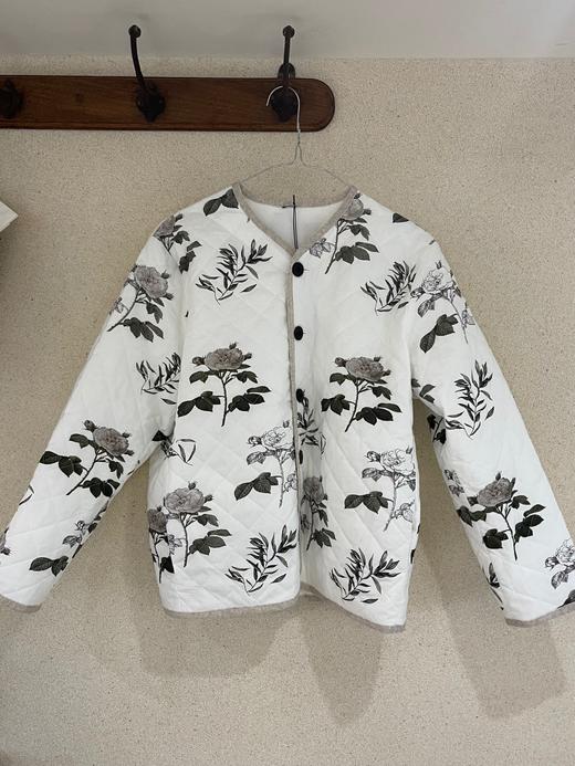 ECOLE DE CURIOSITES 印花夹棉衬里夹克 商品图13