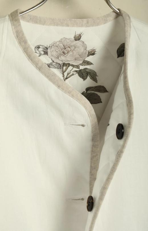 ECOLE DE CURIOSITES 印花夹棉衬里夹克 商品图9