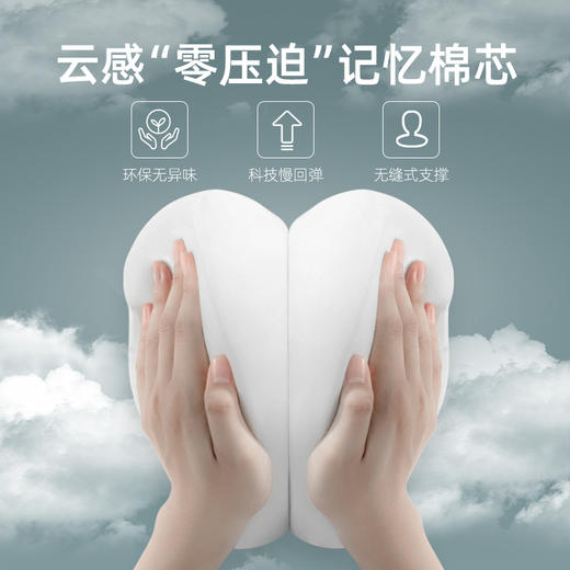 云感科技记忆棉护颈护腰枕 商品图6