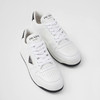 PRADA 普拉达 女士 Downtown 穿孔皮革漆包金属三角形标志休闲运动鞋 白色 1E792M 3LJ6 F0964 商品缩略图1