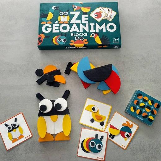 DJECO益智玩具集合（积木、桌游、多米诺） 商品图6