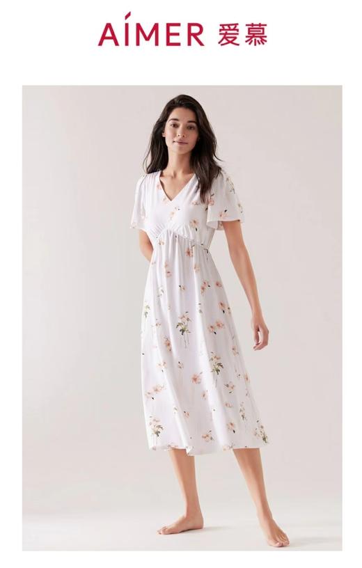 5F AIMER 爱慕23新款花漾家居裙 商品图0