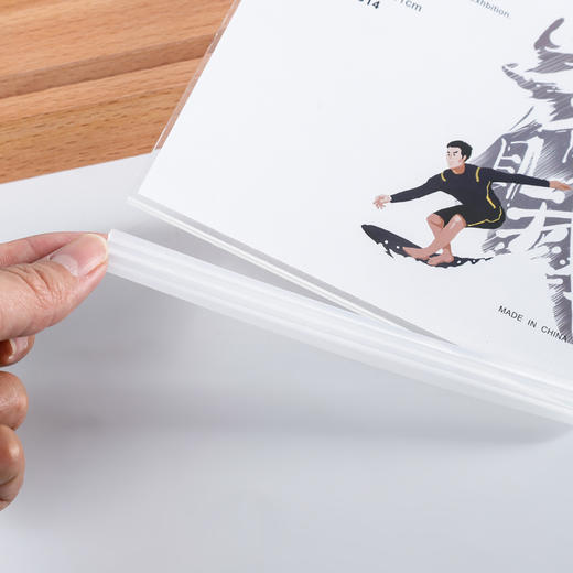 L型榉木台签 商品图4