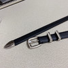 赛琳CELINE，WESTERN中号复古牛皮革腰带 商品缩略图3