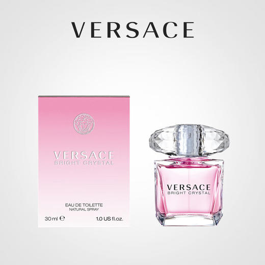 范思哲（VERSACE）粉耀晶钻女士淡香水30ml 商品图0