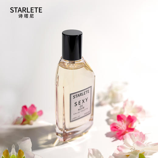 诗塔尼 花香调香水持久清新淡香 女士性感黑魅香水 商品图2